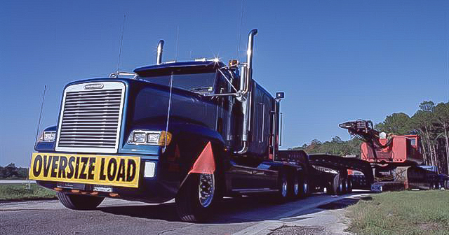 oversize truck load